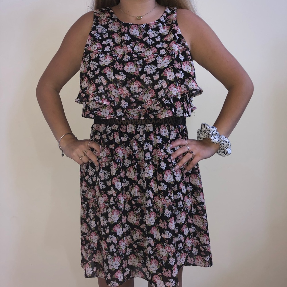 Floral Dress - M - Forever 21